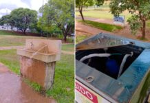 Vandalismo volta a causar destruição no Parque da Cultura