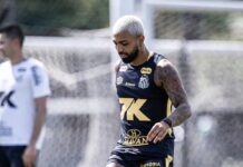Santos crê em presença de Gabigol no clássico contra o Corinthians