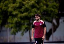 Treino em dois períodos e evolução rápida: os primeiros dias de Pedro Milans no Corinthians