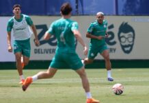 Palmeiras se reapresenta, e Vitor Roque cita importância de primeiro gol no ano: “Ganhar confiança”