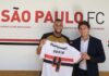 São Paulo anuncia a contratação do zagueiro Matheus Dória