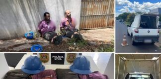 Homens são presos ao se passarem por funcionários de empresa de telefonia para furtar cabos