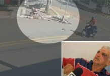 Homem é preso suspeito de agredir idoso com socos no meio da rua e roubar R$ 1 mil dele