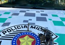 Homem é preso por porte ilegal de arma de fogo na Rodovia Péricles Bellini