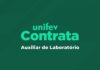 Unifev abre edital para contratação de auxiliar de laboratório