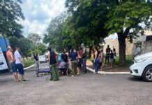 Avô e neto são atropelados por carro conduzido por idoso