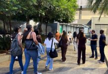 Alunos de graduação da Unifev retornam para o início de mais um ano letivo