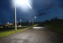 Obras de iluminação do trevo de Simonsen são entregues à população