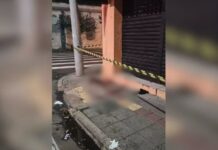 Homem é agredido e tem sinais de hemorragia no braço após discutir com proprietário de loja