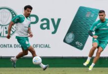 Lucas Evangelista treina com elenco do Palmeiras e fica perto de ser liberado para jogar