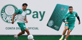 Lucas Evangelista treina com elenco do Palmeiras e fica perto de ser liberado para jogar