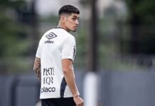 Adonis Frías tem lesão na panturrilha direita e vira desfalque no Santos