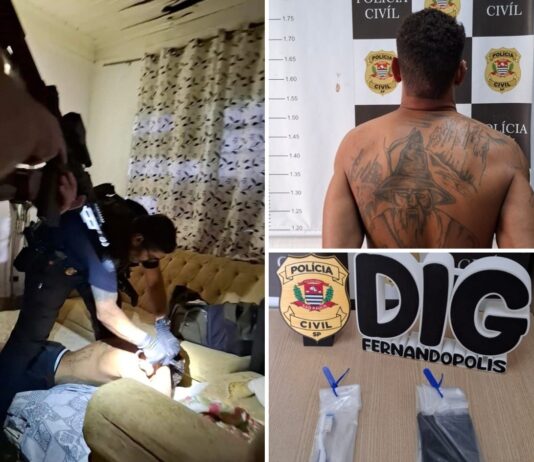 Polícia prende suspeito de estuprar mulher após fingir que a ajudaria com carro sem gasolina em Fernandópolis