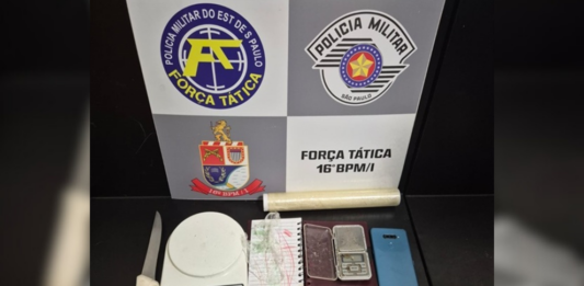 Polícia Militar prende suspeito de tráfico de drogas em Votuporanga