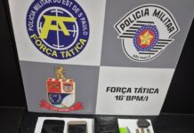 Polícia Militar fecha boca de fumo e prende traficante em Votuporanga