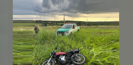 Polícia Militar Ambiental apreende motocicleta com numeração adulterada em Votuporanga