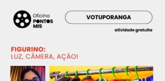 “Figurino: Luz, Câmera e Ação!” leva oficina gratuita de criação de figurinos ao Parque da Cultura