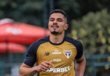 Com Lucas Ramon, São Paulo inicia preparação para clássico com o Palmeiras