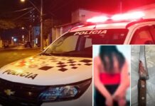Mulher é presa suspeita de esfaquear e matar companheiro em Nova Luzitânia