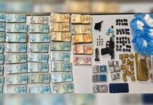 Homem é preso com R$ 357 mil, pasta-base de cocaína e maconha em Catanduva