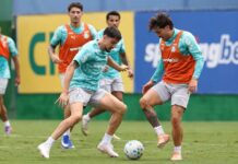 Maurício vai a campo e aumenta expectativa por retorno contra o Mirassol