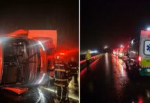 Acidente entre ônibus e caminhão deixa 13 feridos na Rodovia Washington Luís