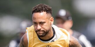 Santos treina com Neymar e sem Gabigol para enfrentar o Remo