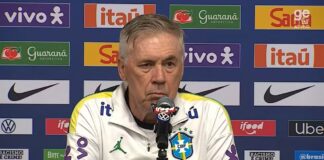 Ancelotti pede calma com a Seleção, defende trabalho e diz ter escalação definida para Copa