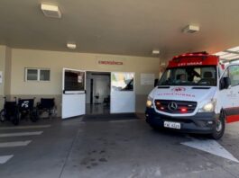 Incêndio deixa homem ferido em Álvares Florence