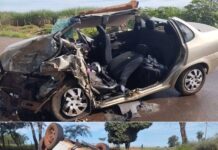 Vítimas de colisão frontal com 3 mortos e 4 feridos em rodovia vicinal voltavam de festa e seguiam para o trabalho