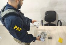 Adolescente é apreendido com drogas enquanto transitava em mototáxi na BR-153