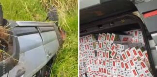 Homem é preso por contrabando de cigarros após capotamento em rodovia de Mirassol