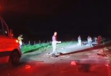 Homem morre ao ter charrete atingida por carro e ser atropelado em Castilho