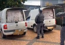 Polícia apreende cigarros contrabandeados em rodovia de Araçatuba
