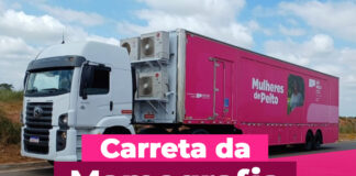 Deputado Danilo Campetti celebra chegada da Carreta do programa Mulheres de Peito em Votuporanga