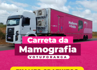 Deputado Danilo Campetti celebra chegada da Carreta do programa Mulheres de Peito em Votuporanga