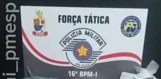 Força Tática prende dupla e apreende quase 2 kg de cocaína em Votuporanga