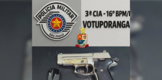 Homem é preso por porte ilegal de arma de fogo em Votuporanga