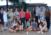 Apesar dos ventos, voando sempre juntas