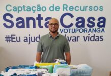 Solidariedade em Dobro: Médico Dr. Paulo Fuza mobiliza amigos em doação de fraldas para a Santa Casa