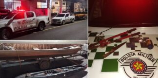 Polícia Ambiental recupera embarcação furtada e prende dois suspeitos em Riolândia