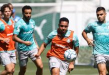 Palmeiras prepara retornos e finaliza trabalhos para jogo da Libertadores
