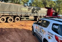 TOR apreende carga contrabandeada avaliada em R$ 500 mil, em Três Fronteiras