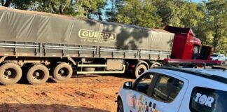 TOR apreende carga contrabandeada avaliada em R$ 500 mil, em Três Fronteiras