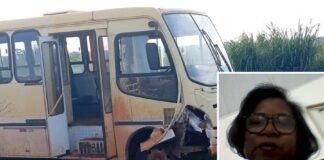 Mulher morre após acidente entre carro e ônibus em rodovia de Riolândia