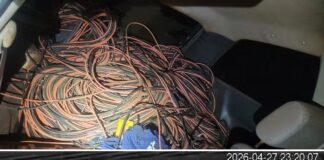 Quadrilha é flagrada furtando R$ 10 mil em fios de cobre de usina solar