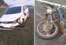 Motorista dorme ao volante, invade pista contrária e mata motociclista