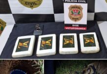 DISE prende traficante após desenterrar 4 kg de cocaína em Votuporanga