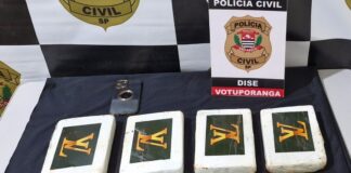 DISE prende traficante após desenterrar 4 kg de cocaína em Votuporanga