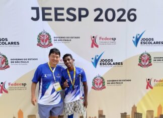 Yago Fernando é tetracampeão de atletismo paralímpico dos Jogos Escolares